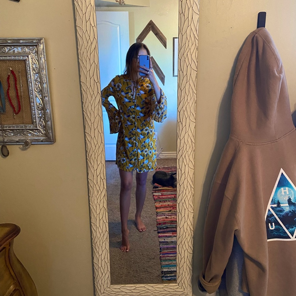 Target loose fitting Floral Print Dress!